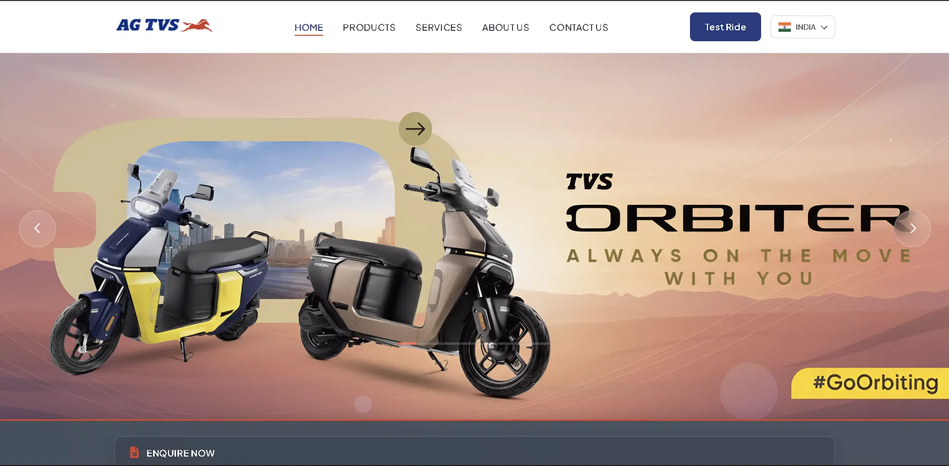AG TVS Motorcycle Brand